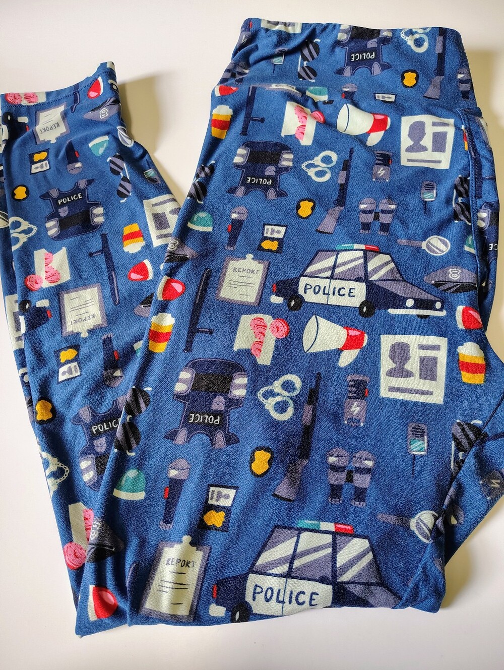 Lularoe Police Leggings Tall And Curvy